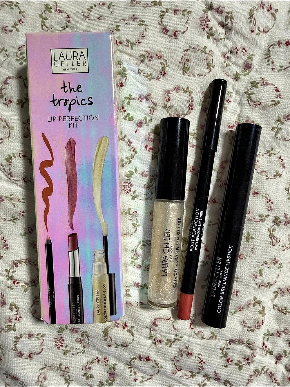Laura Geller The Tropics Lip Perfection Kit Lip Perfection Kit in Pink NWT